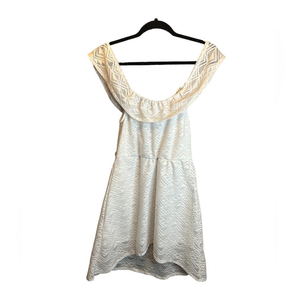 5 for $25🔥Star Ride‎ White High-low Dress Girls Size 12